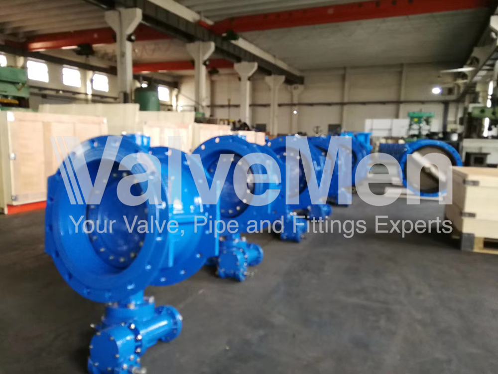 Butterfly valve in exhaust